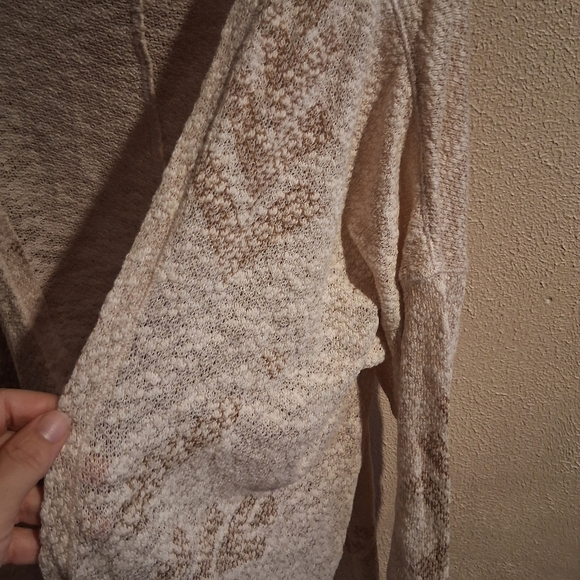 ARIAT Sunday Morning Cardigan Western Beige Aztec Southwestern Cowgirl L - Picture 3 of 6